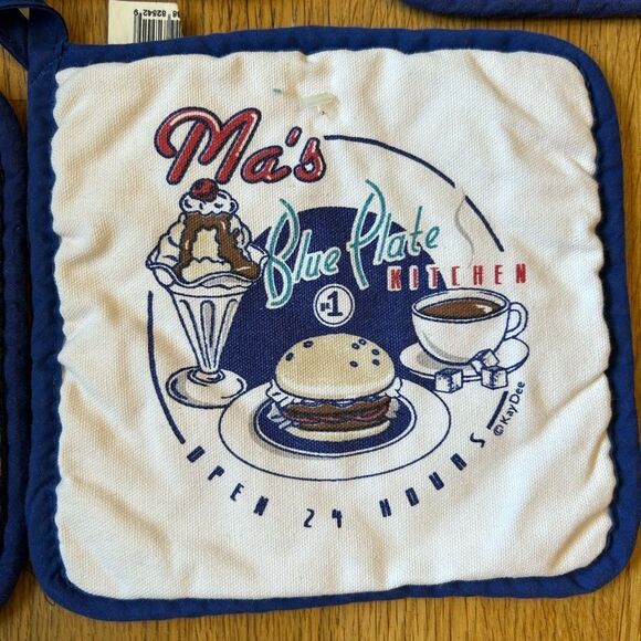 VTG Kay Dee Design & Misc Farmhouse Country Florida Animals Pot Holders - Picture 4 of 10